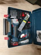 img 1 attached to Cordless angle grinder BOSCH GWS 180-Li 4.0Ah x1, GAL 18V-40 case (06019H90R1), 125 mm review by Wiktor Janeczek ᠌