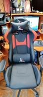 img 2 attached to Gaming chair GameLab PENTA, upholstery: imitation leather, color: blue review by Agata Gajda ᠌