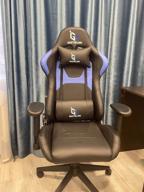 img 1 attached to Gaming chair GameLab PENTA, upholstery: imitation leather, color: blue review by Czesawa Czarnucha ᠌