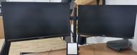 img 1 attached to ONKRON Dual Monitor Mount 13"-32" D221E review by Dimitar Bezhanov ᠌