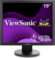 💻 enhance office comfort with viewsonic vg939sm ergonomic monitor - 1280x1024p, 60hz, blue light filter, ips technology logo