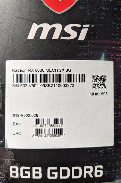 img 1 attached to MSI RX 6600 XT MECH review by Kiril Serdarev ᠌