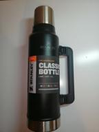 img 1 attached to Stanley Classic Vacuum Bottle 1.4L (Matte Black) - Superior Insulation for Long-lasting Hot or Cold Beverages review by Dagmara Rudowska ᠌