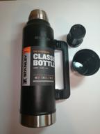 img 2 attached to Stanley Classic Vacuum Bottle 1.4L (Matte Black) - Superior Insulation for Long-lasting Hot or Cold Beverages review by Dagmara Rudowska ᠌