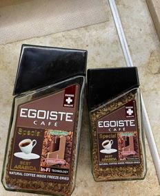 img 8 attached to Instant coffee Egoiste Special freeze-dried with ground coffee, glass jar, 100 g