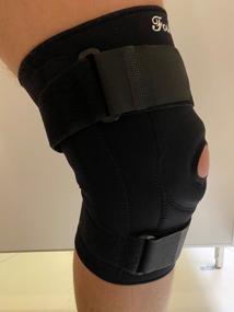 img 12 attached to Fosta Knee brace F 1291 with side plates, size 2XL, black