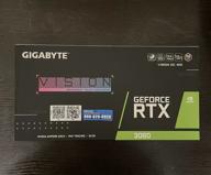 img 2 attached to GIGABYTE REV2 0 WINDFORCE GV N3060VISION OC 12GD review by Stanislaw Mirzalek ᠌