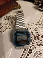 img 2 attached to Wrist watch CASIO A-168WA-1, silver review by Velizar Petrov ᠌