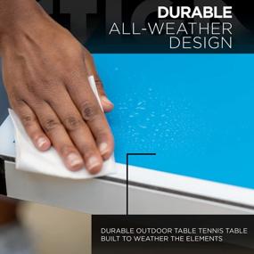 img 3 attached to All-Weather Performance & QuickPlay Design: Stiga XTR Series Table Tennis Tables - XTR And XTR Pro Indoor/Outdoor Ping-Pong Tables