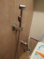 img 1 attached to Hygienic shower Grohe BauCurve 123072, chrome review by va Kalmr ᠌