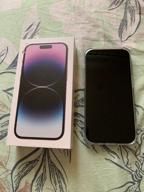 img 1 attached to Smartphone Apple iPhone 14 Pro 256 GB, Dual: nano SIM + eSIM, deep purple review by Edyta Danilczuk ᠌