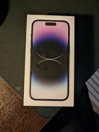 img 1 attached to Smartphone Apple iPhone 14 Pro 256 GB, Dual: nano SIM + eSIM, deep purple review by Barbara Klecko ᠌