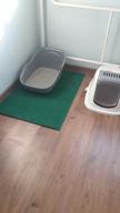 img 1 attached to Toilet house for cats SAVIC Nestor 56x39x38.5 cm white/black 1 pc. review by Michal Cedronski ᠌
