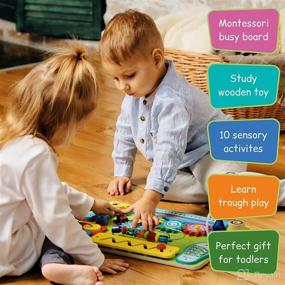 img 3 attached to Alatoys Sensory Montessori Activity Educational Baby & Toddler Toys
