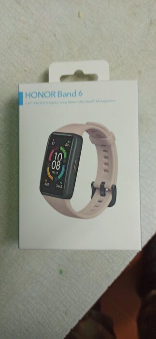 img 1 attached to 💪 Honor Band 6: 1.47" AMOLED Display, Long Battery Life, 24/7 Heart Rate Monitoring review by Ewa Malcherczyk (Ewa ᠌