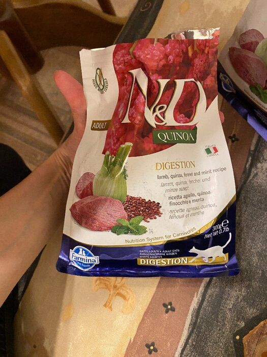 img 2 attached to 🐱 Farmina N&D Functional Quinoa Digestion Lamb Dry Cat Food - 3.3lb: Optimal Nutrition for Cats review by Gabriela Zakrzewska ᠌