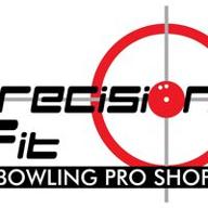 precision fit bowling pro shop logo