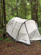 img 1 attached to Camping tent for four persons Talberg Blander 4 Sahara, light gray/black review by Dimitar Kostakev ᠌