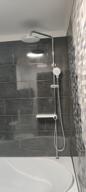 img 1 attached to Shower bar IDDIS Ray RAYSW3Fi76, chrome nickel review by Mateusz Michalak ᠌