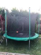 img 2 attached to Frame trampoline Yamota SMART 305cm (10ft) 305x305x248 cm, green review by Velizar Yanev ᠌