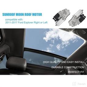 img 3 attached to 🔌 Sunroof Moon Roof Motor Left or Right - Compatible with Ford Explorer 2011-2017 - BB5Z-15790-A BB5Z15790A (2 Pack)