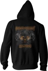 img 2 attached to Harley Davidson Military Zippered Overseas Smoking Automotive Enthusiast Merchandise