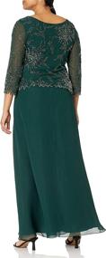 img 1 attached to Kara Womens Petite Sleeve Beaded Women's Clothing at Dresses