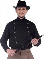 mens steampunk victorian cosplay costume cotton/linen airship shirt - thepiratedressing logo
