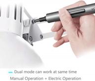 64 in 1 dual mode cordless lithium-ion charge led power screwdriver - upgrade your toolkit with the wowstick 1f+ логотип