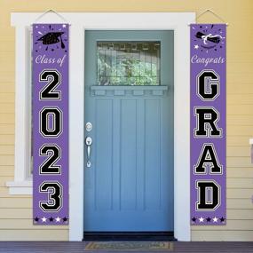 img 4 attached to Get Ready To Celebrate 2023 Graduation With Stunning Purple Party Decorations And Banner For A Memorable Event
