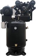 hpdavv 10hp industrial air compressor with asme 80 gallon vertical tank, belt drive, two-stage air pump, 28cfm at 180psi, 230/460v, 60hz, 3ph logo