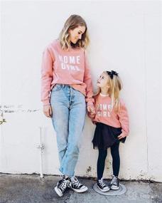 img 3 attached to Trendy Unisex Letter Sweatshirt Pullover: Ideal Fall Clothes for Infant Toddler Baby Boy Girl