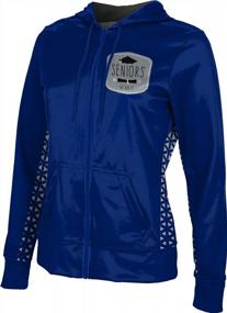 img 1 attached to Women'S Graduation Geometric Fullzip Hoodie By ProSphere