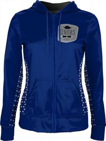 img 4 attached to Women'S Graduation Geometric Fullzip Hoodie By ProSphere