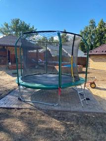 img 5 attached to Frame trampoline Sport Elite GB10211-10FT 305x305x230 cm, green