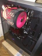 img 1 attached to Deepcool Redhat CPU cooler, white/red/black review by Dimitar Slavov ᠌