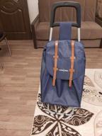 img 3 attached to Colombo New Scal Smart Trolley Bag, blue review by Ewa Bean ᠌