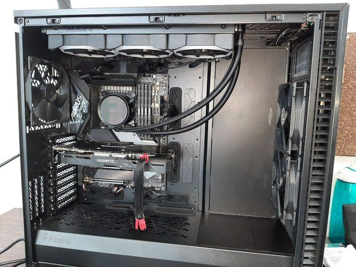 img 1 attached to Fractal Design FD C DEF7X 02 Fd C Def7X 02 Black review by Jnis Kokins ᠌