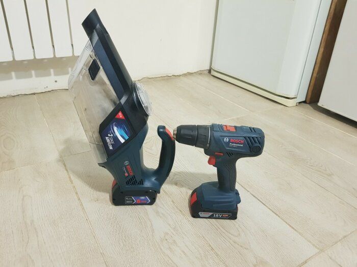 img 1 attached to Bosch GAS18V 02N Handheld Vacuum Cleaner: Compact and Powerful Cleaning Solution review by Wiktor Gajewski ᠌
