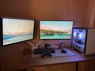 img 1 attached to Mount ONKRON G160 for two monitors 13"-32" desktop, 2 x 8 kg, gas lift, black review by Boyan Mitov ᠌