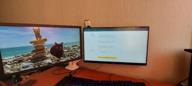 img 1 attached to Mount ONKRON G160 for two monitors 13"-32" desktop, 2 x 8 kg, gas lift, black review by Stanisaw Pirkowski ᠌