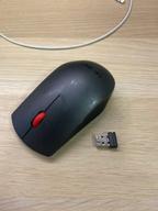 img 1 attached to Lenovo Professional Wireless Laser Mouse, black/grey review by Jnis teins