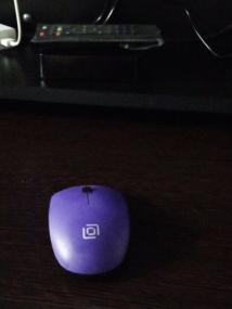 img 11 attached to Wireless mouse OKLICK 515MW, black/purple