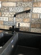 img 1 attached to Kitchen faucet (sink) KAISER Decor 40144 granit Black Marble review by Kiril Stanoychev ᠌