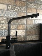 img 3 attached to Kitchen faucet (sink) KAISER Decor 40144 granit Black Marble review by Kiril Stanoychev ᠌