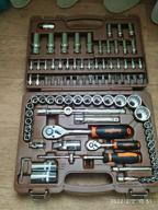 img 2 attached to Tool set Ombra OMT94S12, 94 pcs, brown review by Mateusz Jamroz ᠌