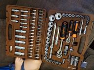 img 1 attached to Tool set Ombra OMT94S12, 94 pcs, brown review by Ivan Atanasov ᠌