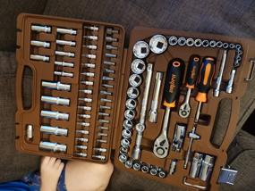 img 11 attached to Tool set Ombra OMT94S12, 94 pcs, brown