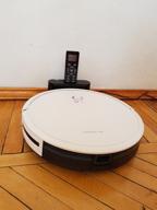 img 1 attached to Robot vacuum cleaner Polaris PVCR 1028, WI-FI, IQ Home, white review by Barbara Kurek ᠌