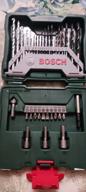 img 2 attached to Bit and drill set BOSCH X-Line 33 2.607.019.325, 33 pcs., green review by Stanislaw Kosciukiew ᠌